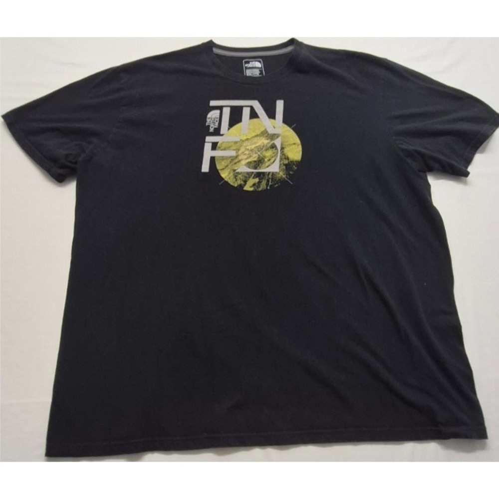 North Face men's Black classic fit graphic t-shirt XXL Cotton/outdoor/hiking